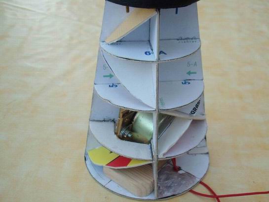 Tower with diagonal braces